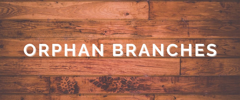 Cover image for Orphan Branches in Git