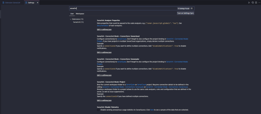 Settings Search