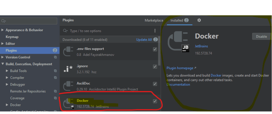 pycharm docker