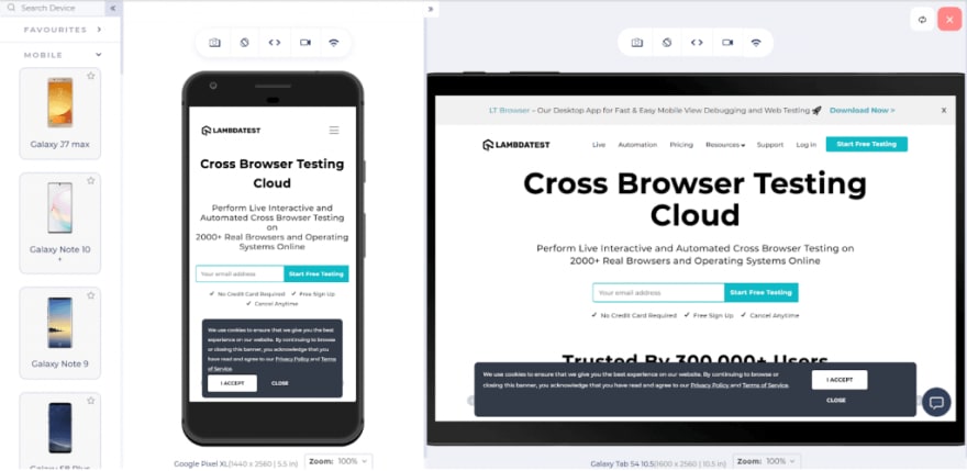 Responsive Design Checker