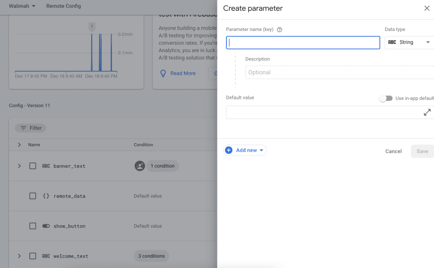Create config