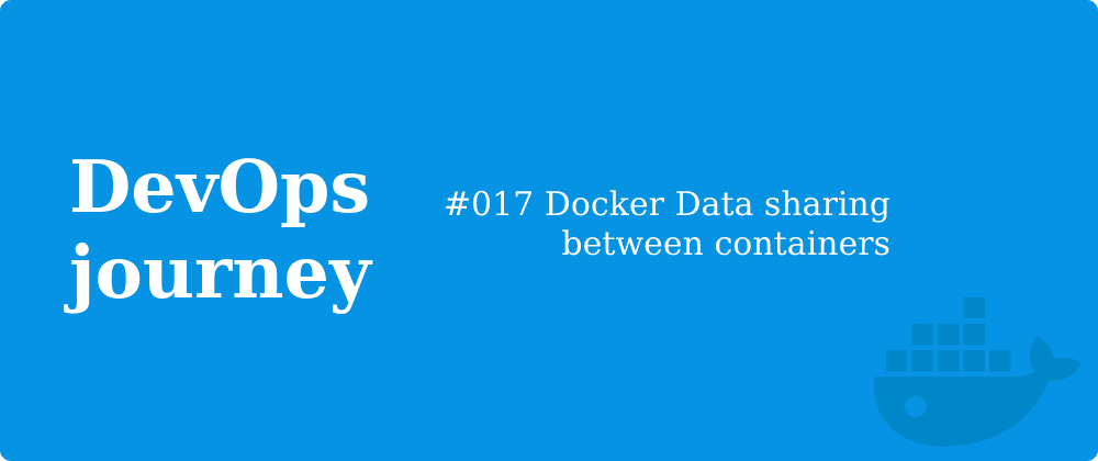 #017 Docker Data sharing between containers