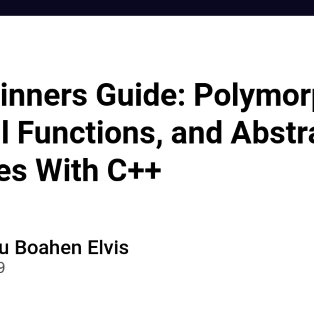 Function overloading - cpp tutorial