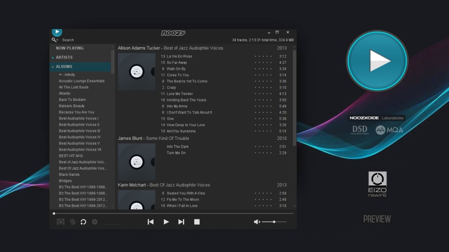Unofficial Release Of Noozy Audiophile Grade Music Player Linux Win Dev