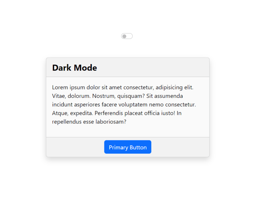 Light Mode