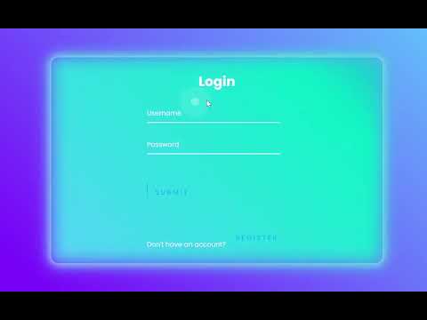 Animated Login and Registration Forms