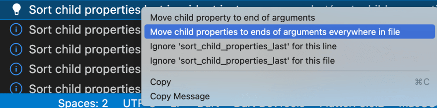 child position ide