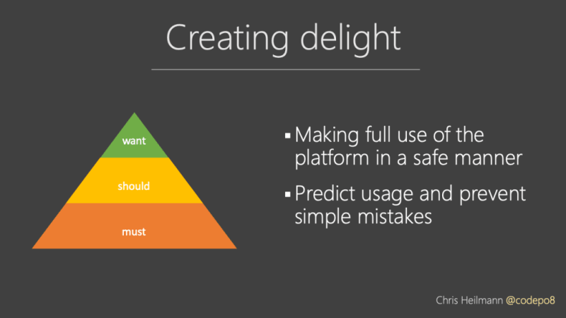 adding delight - features we want to have