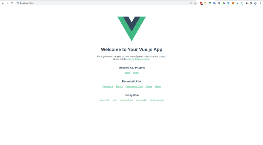 VueJS di Browser