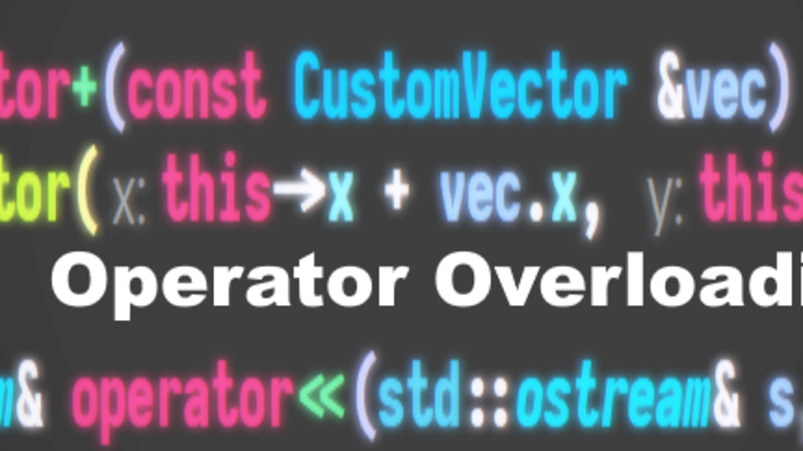 C++ Programming: Operator Overloading - DEV Community