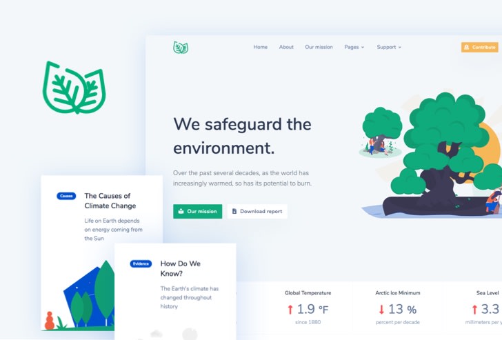 Leaf NGO Environmental Bootstrap Template