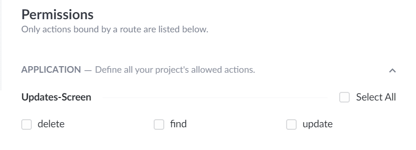 permissions