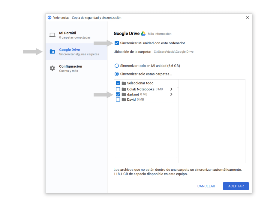 google drive my drive folder refresh