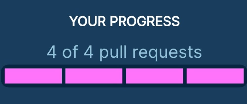Cover image for Yayyy! Completed the hacktoberfest challenge.