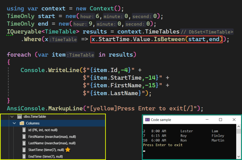 Microsoft entity framework core 8 samples dev community