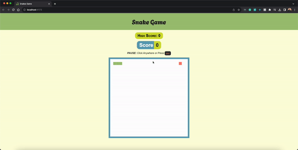 Play the Classic Snake Game in Your Browser, Built with HTML, CSS, and  JavaScript
