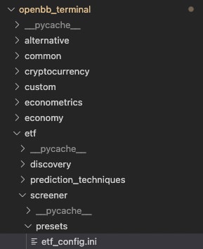 ETF Screener Preset: /etf/scr/sbc (https://openbb-finance.github.io/OpenBBTerminal/terminal/etf/scr/screen/)