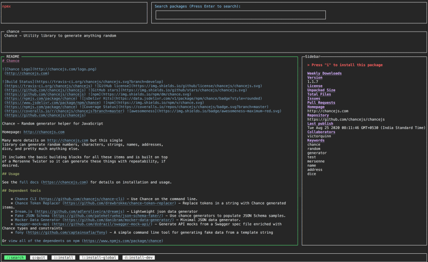 npmjs crypto