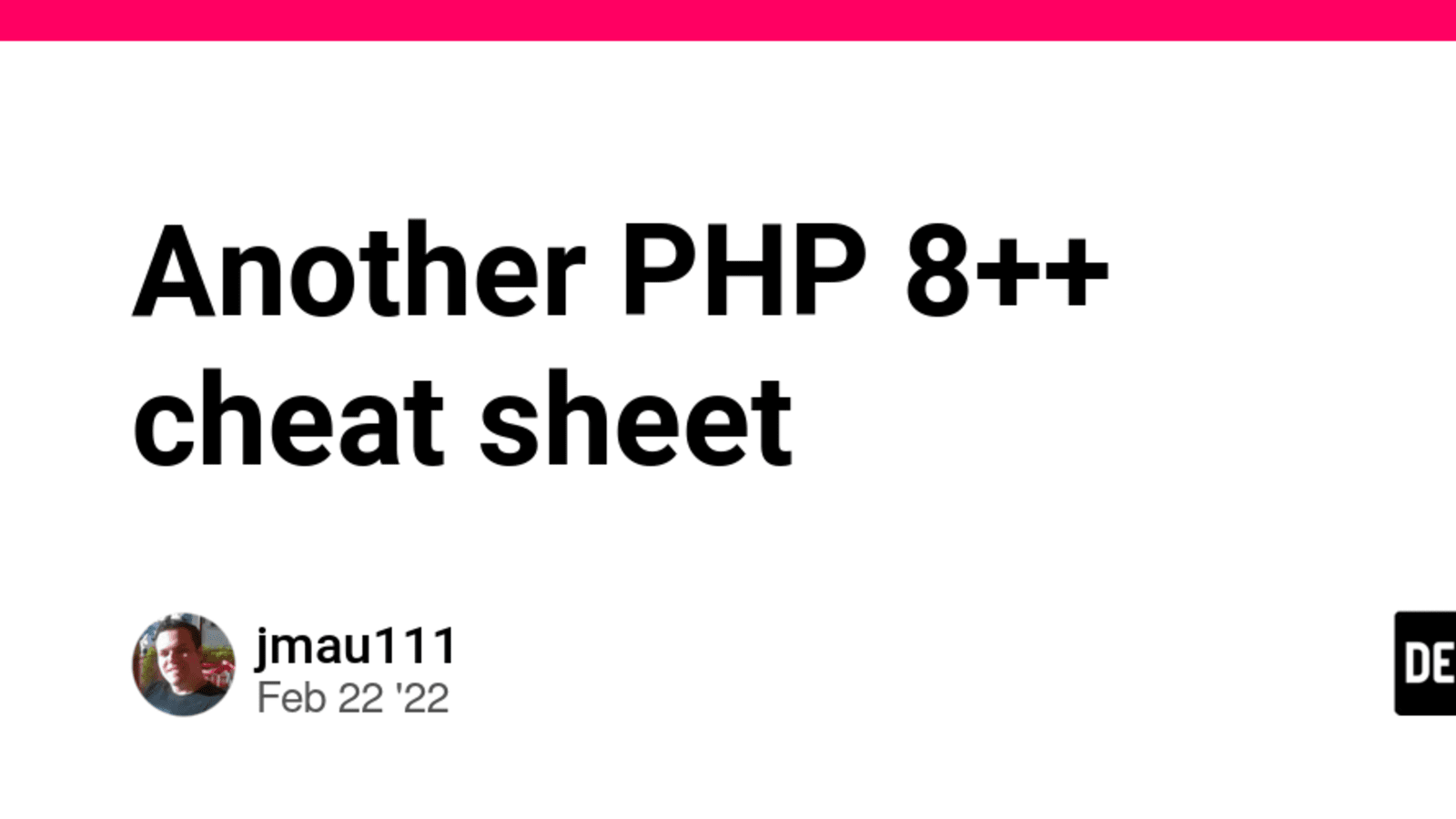 Cheatsheet Oop PHP, PDF, Programming