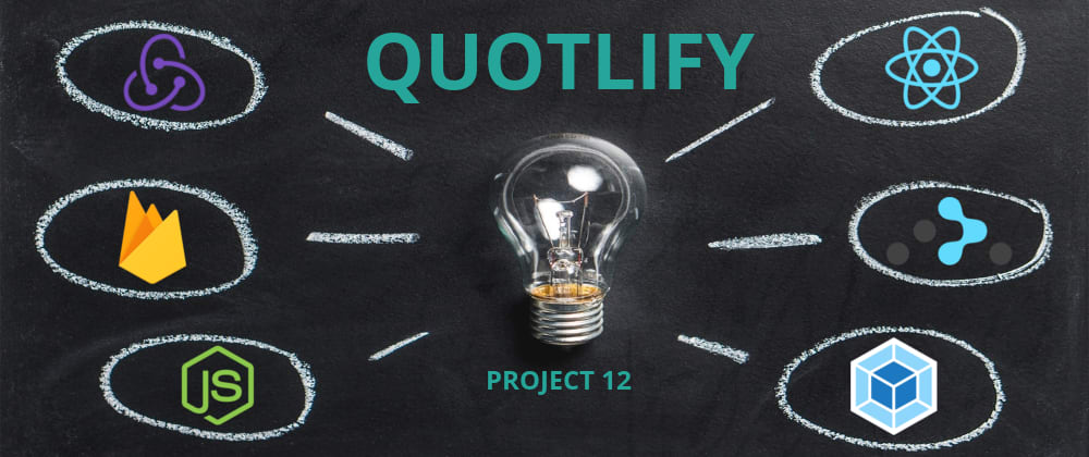 Cover image for Quotlify, a React/Redux example project