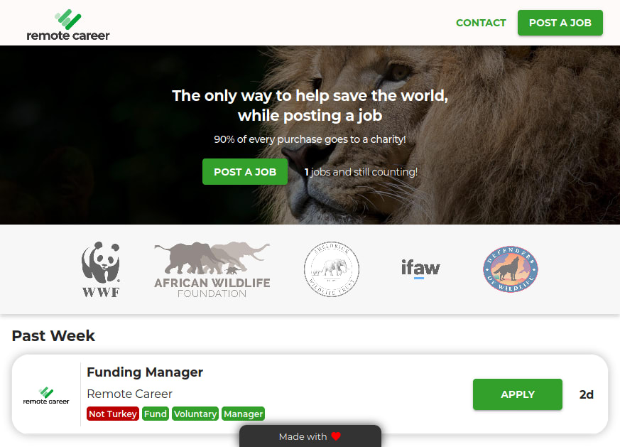 Home page