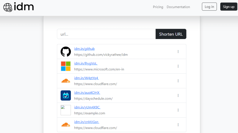 URL shortening software