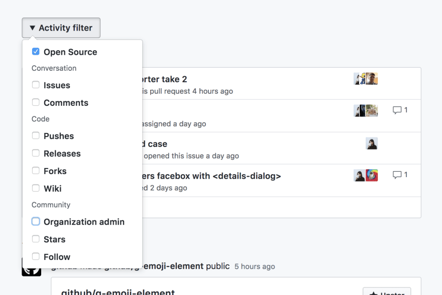 github-dashboard