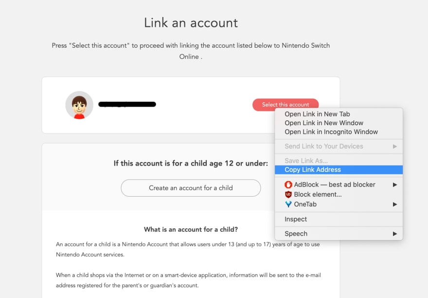 Nintendo Switch - How to link or create a Nintendo Account?