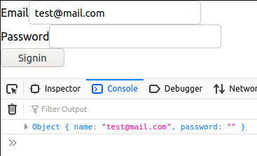 Forgot to input password
