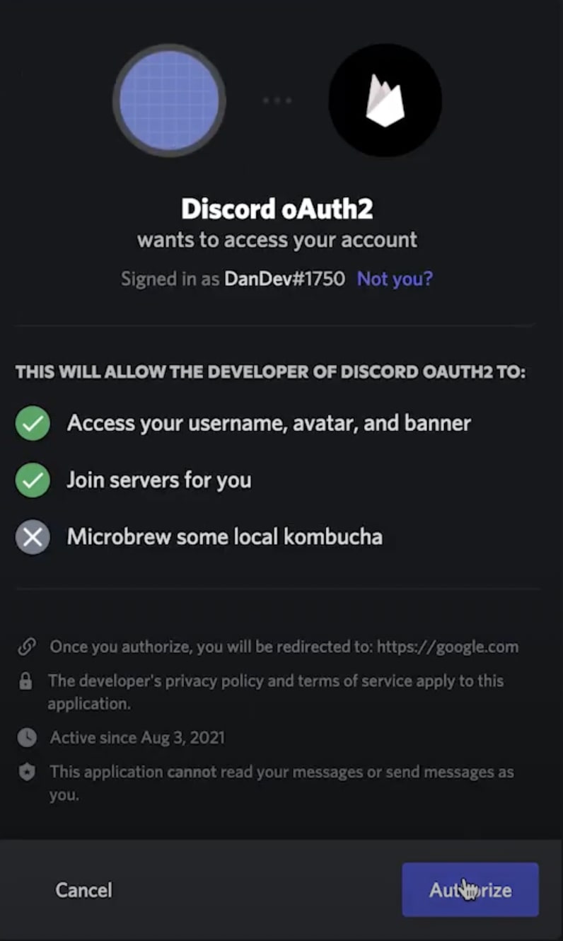 Discord Previews on X: Discord is implementing an OAuth2 scope