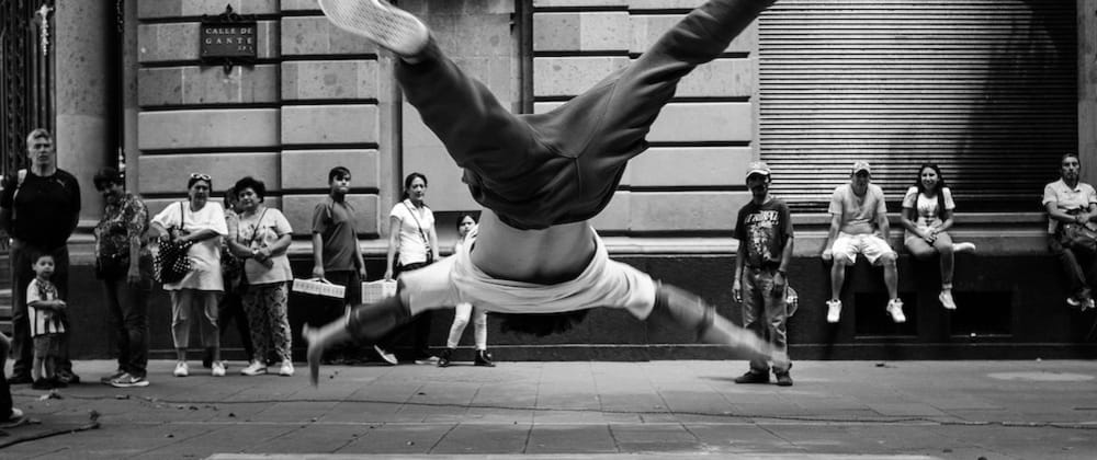 Cover image for What do you do when you get nervous? I dance to music