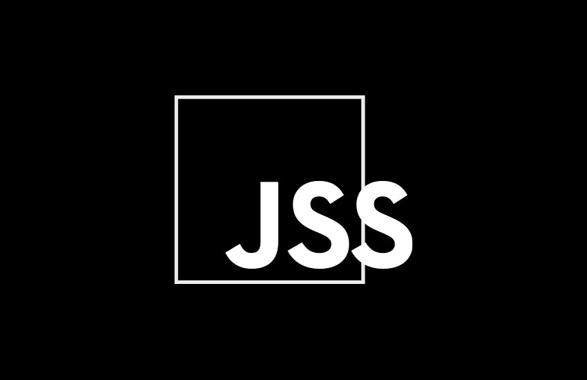 Logo that says JSS similar to how CSS looks.