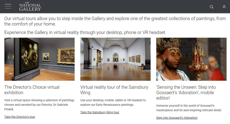 free virtual museum tours 2022