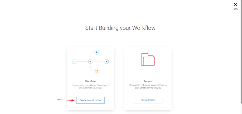 Workflow creation 2