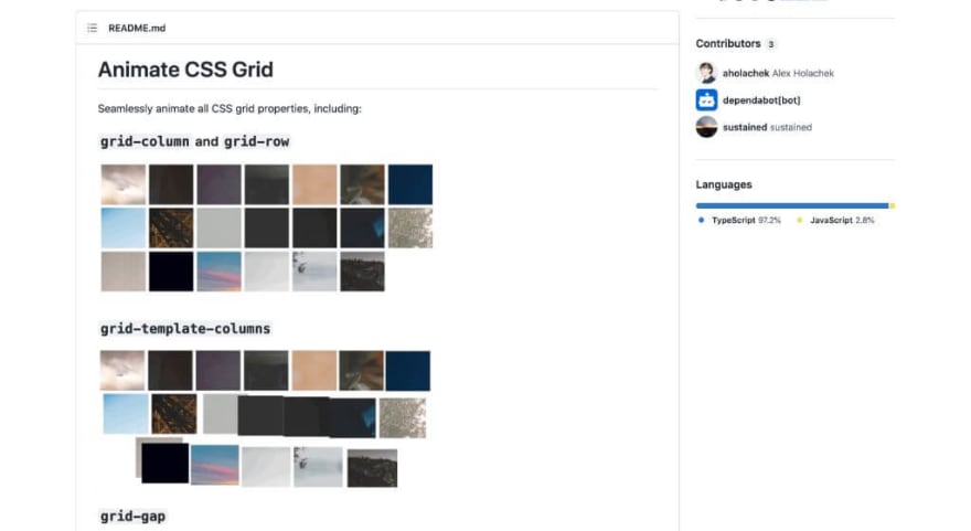 Animate CSS Grid