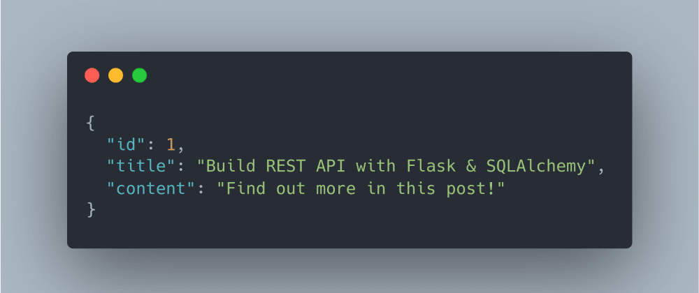 Cover image for Build REST API with Flask & SQLAlchemy