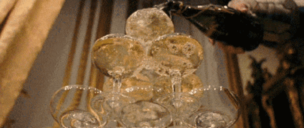 Algorithm Tutorial: Champagne Tower Explanation