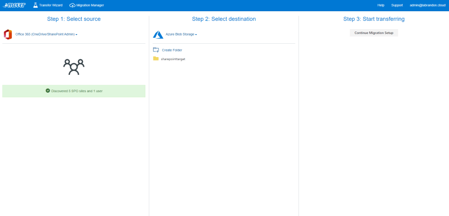 Mover Migration Tool Setup