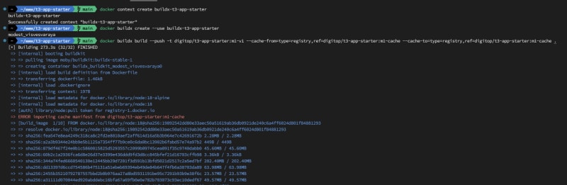 docker build speed