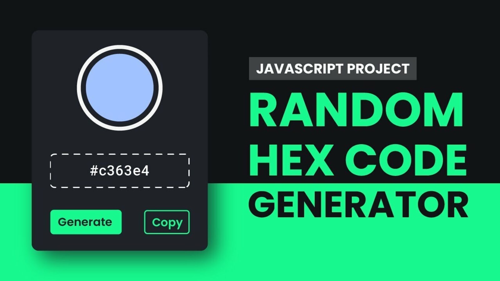 Random Hex Code Generator - DEV