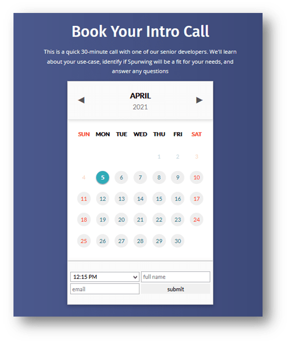 appointment scheduling tool