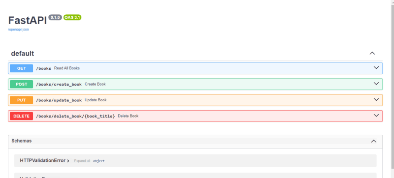 How to Build a Books CRUD API with FastAPI - DEV Community