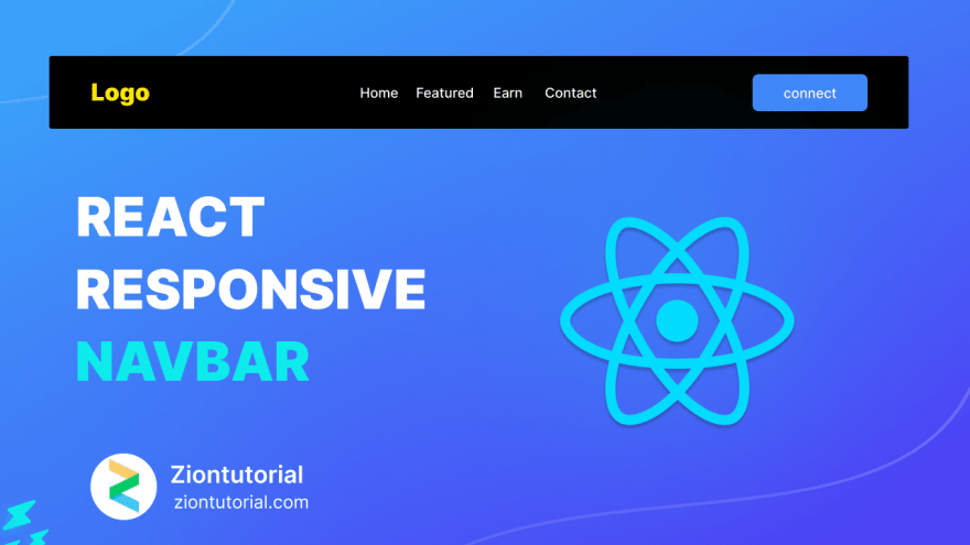 How to Create a Responsive Navbar Using ReactJS - DEV Community