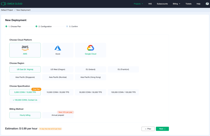 MQTT protocol configuration in Trydan