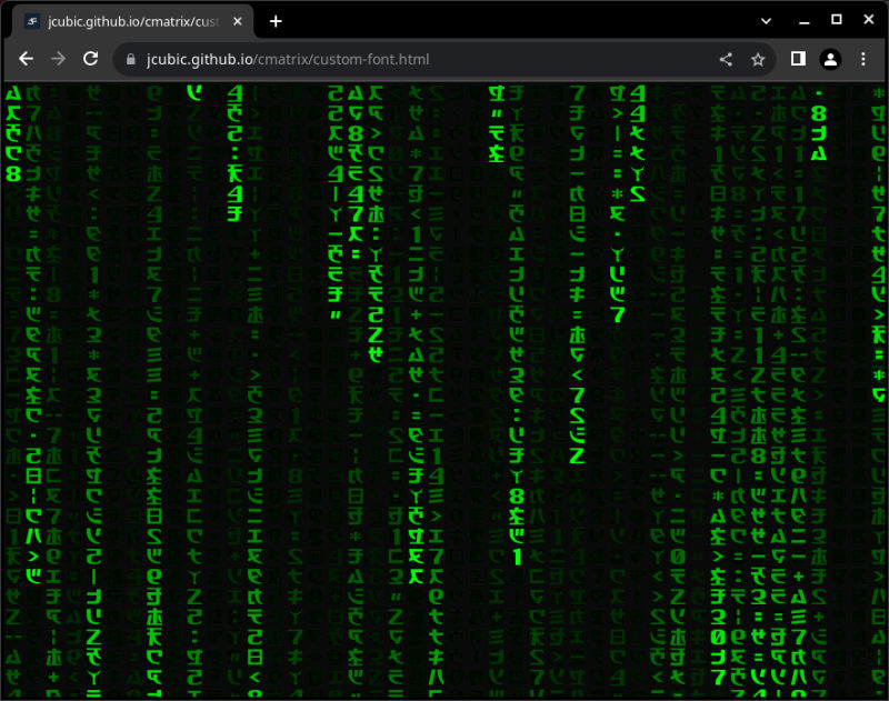 Discussion of Matrix raining code effect using JavaScript - DEV Community