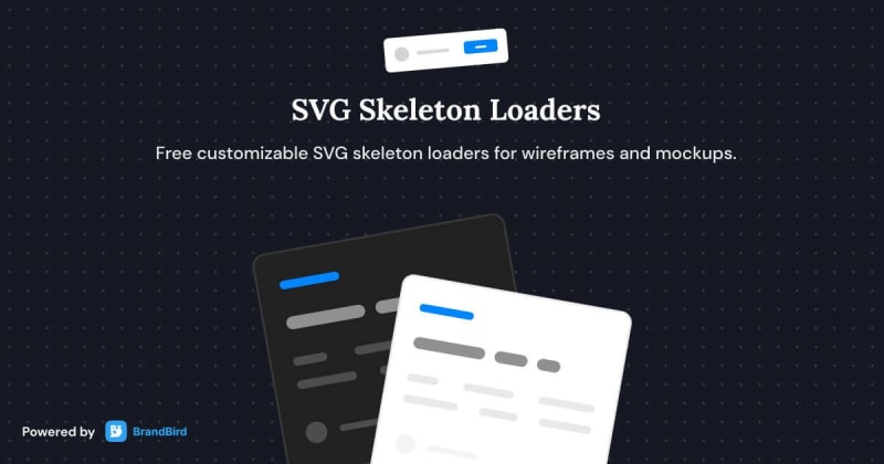 UI Skeleton Gallery