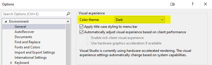 sql studio dark mode