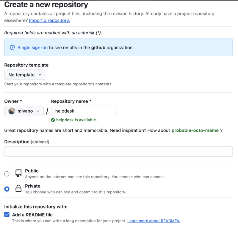 Create Repository