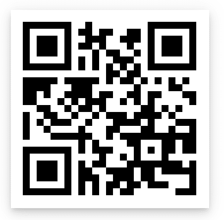 Generated QR Code of plaintext contents