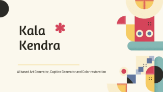 AI Based Art and Caption Generator and Color Restoration